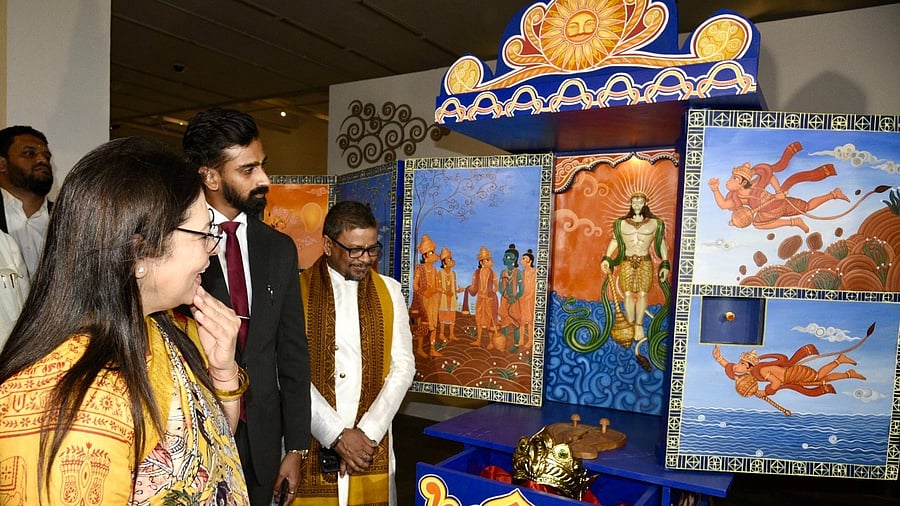 <div class="paragraphs"><p>Meenakshi Lekhi and Jeevan Thondaman.</p></div>