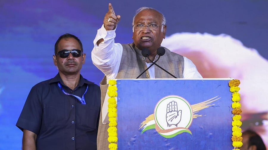 <div class="paragraphs"><p>Congress chief Mallikarjun Kharge</p></div>