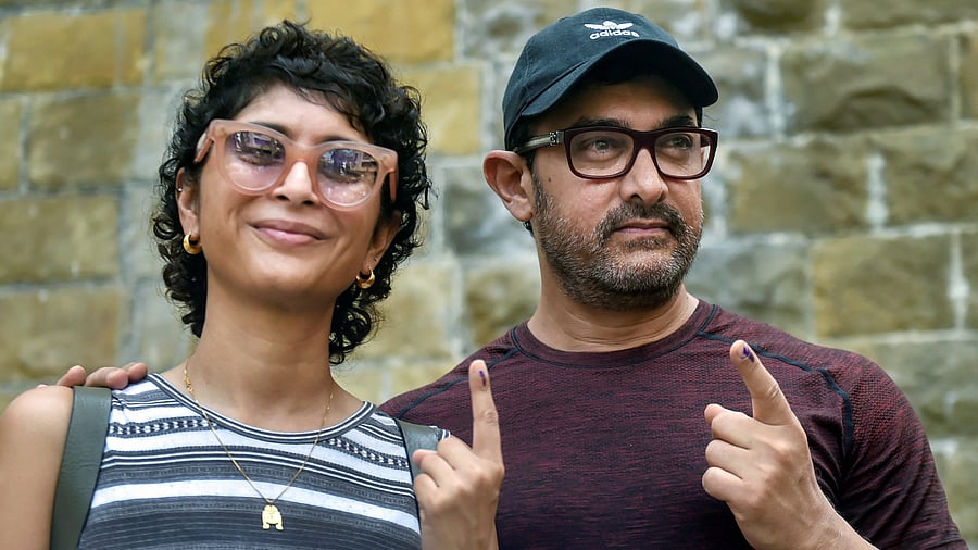 <div class="paragraphs"><p>A file photo of&nbsp;Bollywood actor Aamir Khan with his ex-wife Kiran Rao.</p></div>
