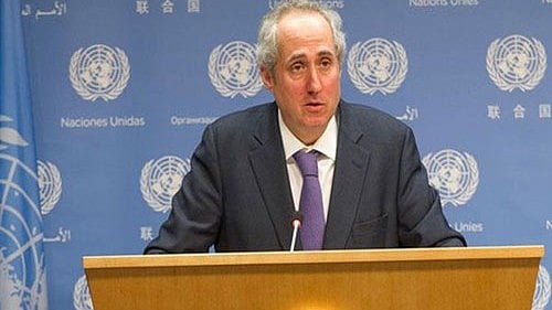 <div class="paragraphs"><p>Spokesperson for UN Secretary-General Stephane Dujarric.</p></div>