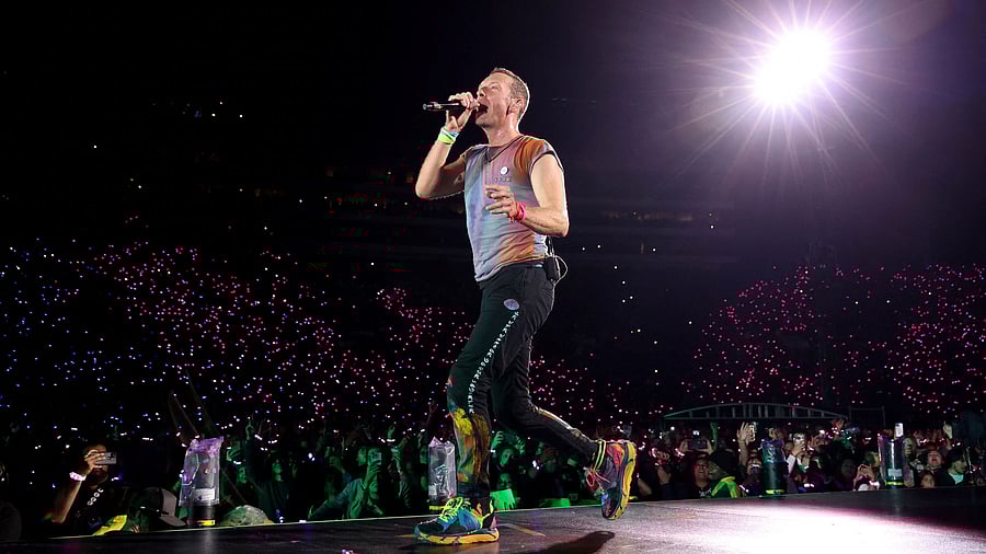 <div class="paragraphs"><p>Singer Chris Martin of rock band Coldplay.</p></div>