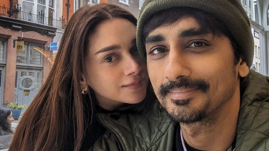 <div class="paragraphs"><p>Aditi Rao Hydari and Siddharth.</p></div>