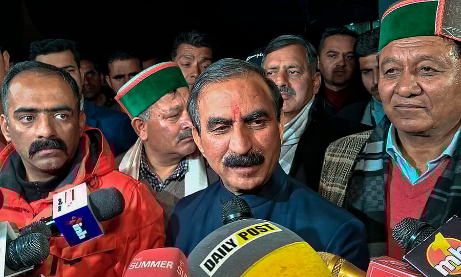 <div class="paragraphs"><p>A file photo of Himachal Pradesh Chief Minister Sukhvinder Singh Sukhu</p></div>