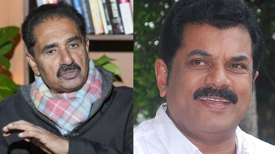<div class="paragraphs"><p>RSP leader N K Premachandran (L) and&nbsp;CPI(M) MLA  M Mukesh.</p></div>
