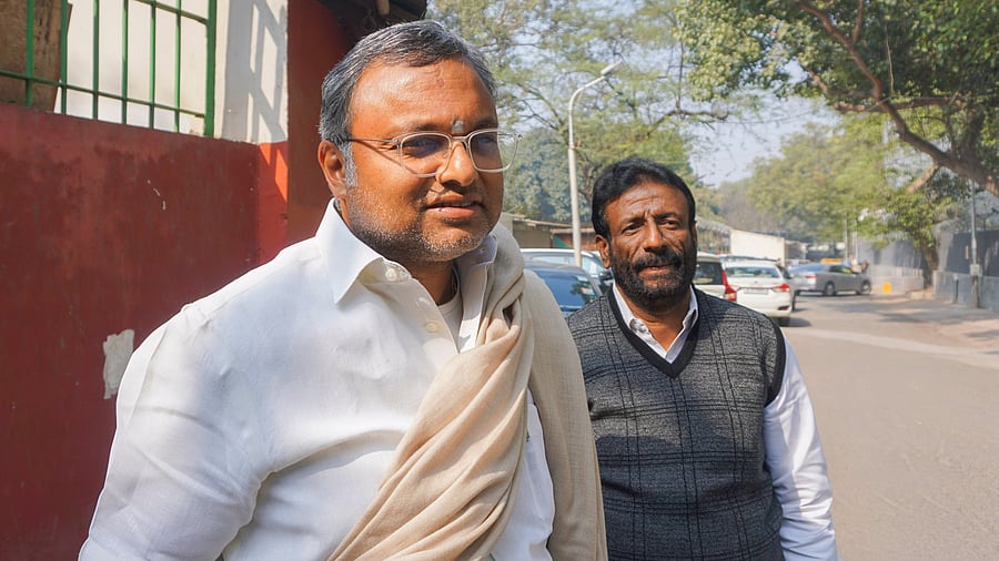 <div class="paragraphs"><p>Congress MP Karti Chidambaram.</p></div>