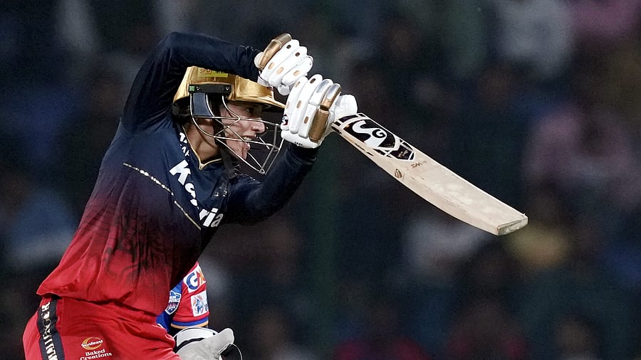 <div class="paragraphs"><p>New Delhi: RCB batter Smriti Mandhana plays a shot during the WPL-T20 final cricket match between Delhi Capitals and Royal Challengers Bangalore at the Arun Jaitley Stadium, in New Delhi, Sunday, March 17, 2024. </p></div>