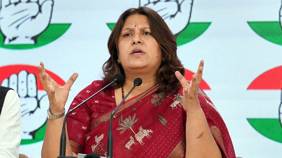 <div class="paragraphs"><p>Congress leader Supriya Shrinate.</p></div>