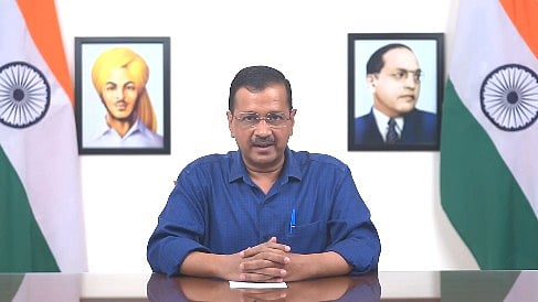 <div class="paragraphs"><p>Arvind Kejriwal during press conference.</p></div>