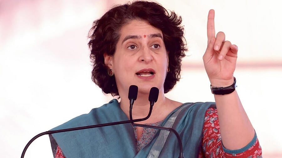 <div class="paragraphs"><p>A file photo of Congress leader Priyanka Gandhi.</p></div>