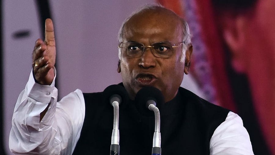 <div class="paragraphs"><p>Congress chief Mallikarjun Kharge.</p></div>