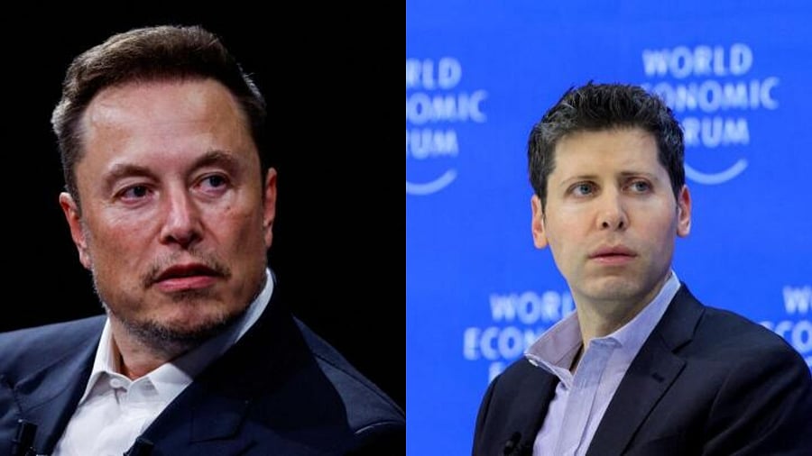 <div class="paragraphs"><p>Tesla CEO Elon Musk (L) and OpenAI CEO Sam Altman (R).</p></div>