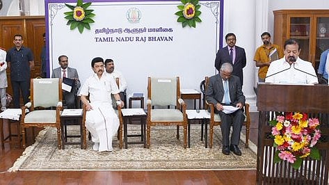 <div class="paragraphs"><p>Minutes after Ponmudy was sworn in, Stalin released a statement thanking the Supreme Court.</p></div>