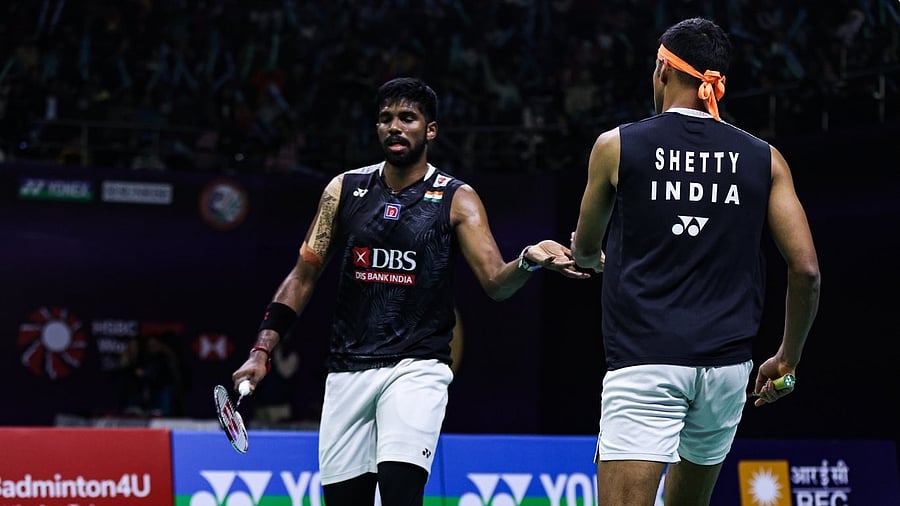 <div class="paragraphs"><p>Star Indian pair of Satwiksairaj Rankireddy and Chirag Shetty</p></div>