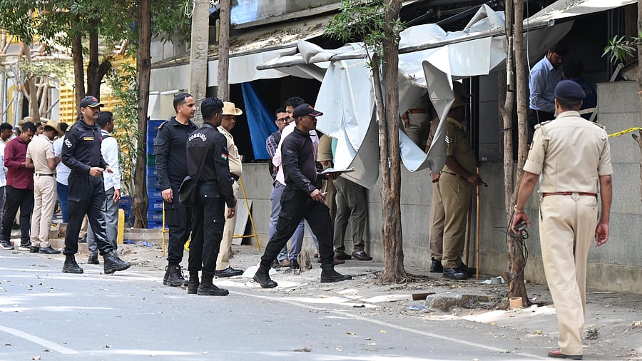 <div class="paragraphs"><p>A file photo of NSG Commandos collecting samples at the blast Site of Rameshwaram Cafe at Whitefield in Bengaluru.</p></div>