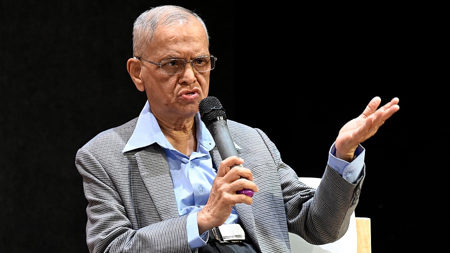 <div class="paragraphs"><p>A file photo of Infosys founder N R Narayana Murthy</p></div>