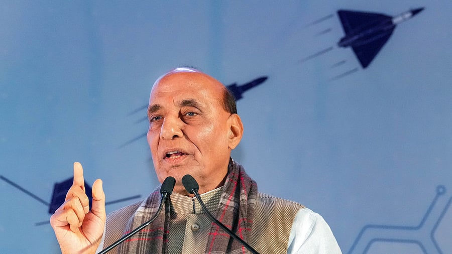 <div class="paragraphs"><p>A file photo of Union Defence Minister Rajnath Singh.&nbsp;</p></div>