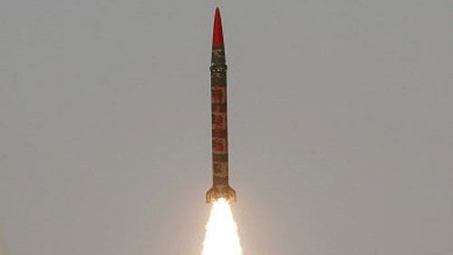 <div class="paragraphs"><p>Representative image of ballistic missile.</p></div>
