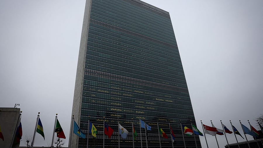 <div class="paragraphs"><p>The United Nations building is pictured in New York City, US, February 23, 2023. </p></div>