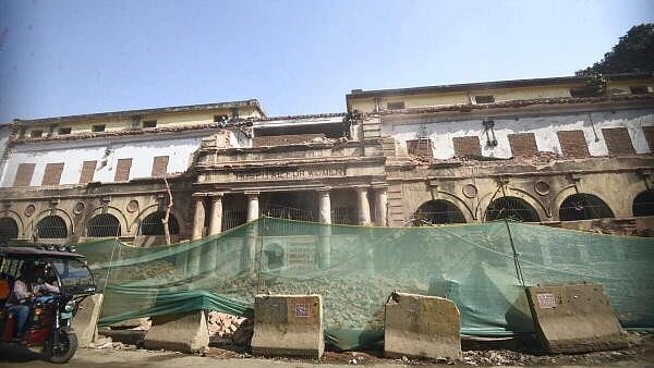 <div class="paragraphs"><p>Demolition of Women Hospital of PMCH.</p></div>