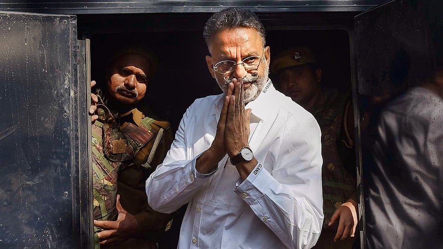 <div class="paragraphs"><p>Gangster-turned-politician Mukhtar Ansari</p></div>