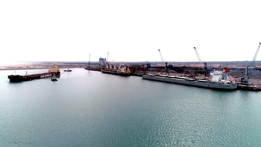 <div class="paragraphs"><p>Gopalpur&nbsp;Port. </p></div>