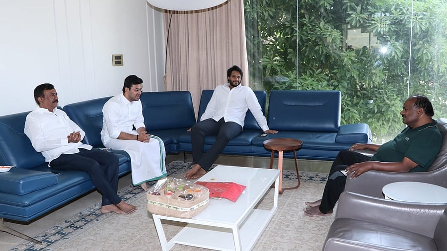 <div class="paragraphs"><p>Tejasvi Surya told reporters that the alliance will have a positive impact on Lok Sabha 2024 results.</p></div>