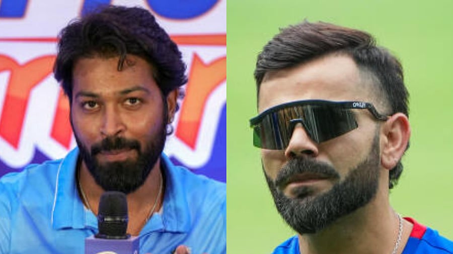 <div class="paragraphs"><p>Hardik Pandya of Mumbai Indians and Virat Kohli of RCB.</p></div>