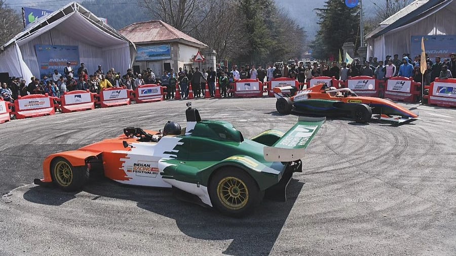 <div class="paragraphs"><p>Formula 4 car race in Srinagar.</p></div>