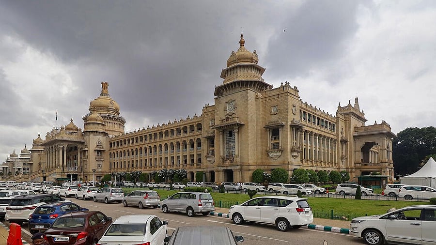 <div class="paragraphs"><p>The Vidhana Soudha premises in Bengaluru. </p></div>
