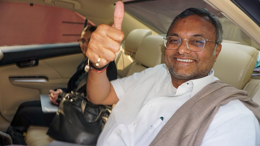 <div class="paragraphs"><p>Congress leader Karti Chidambaram.</p></div>