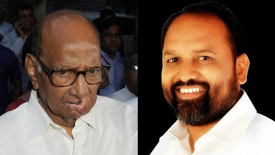 <div class="paragraphs"><p>Rashtriya Samaj Party (RSP) chief Mahadev Jankar and NCP (SP) leader Sharad Pawar.</p></div>