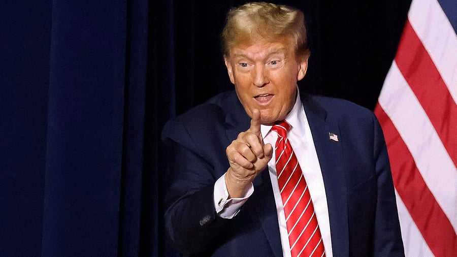 <div class="paragraphs"><p>Republican presidential candidate and former US President Donald Trump.</p></div>