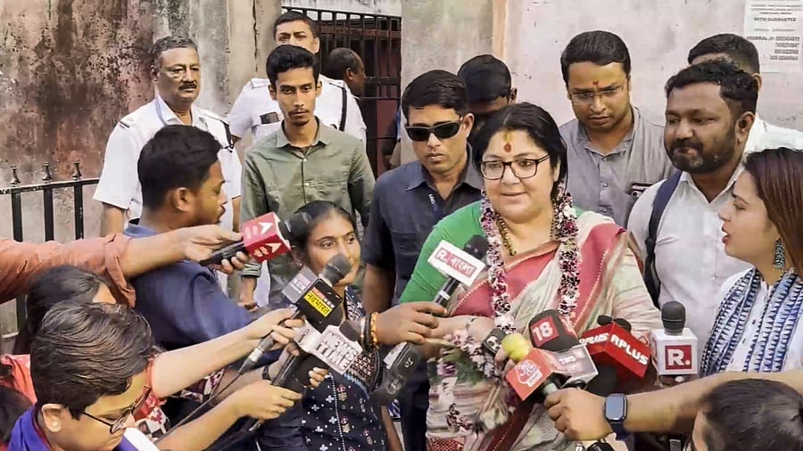 <div class="paragraphs"><p>BJP MP Locket Chatterjee.</p></div>