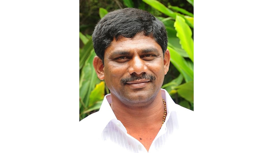 <div class="paragraphs"><p>Newly elected Loksabha Member D K Suresh in Bangalore.</p></div>