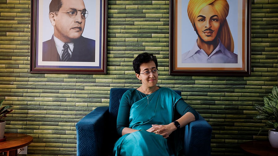 <div class="paragraphs"><p>Member of Aam Aadmi Party (AAP) and Delhi's Education Minister, Atishi.&nbsp;</p></div>