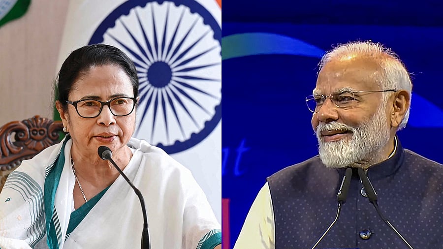 <div class="paragraphs"><p>West Bengal Chief Minister Mamata Banerjee (L) and Prime Minister Narendra Modi (R). </p></div>