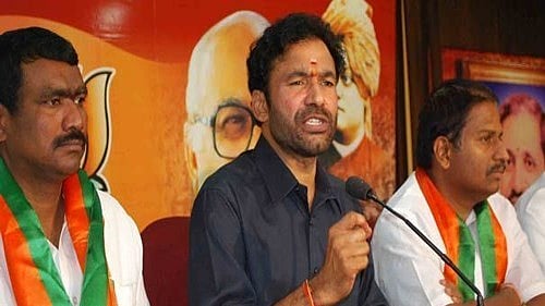 <div class="paragraphs"><p>Telangana BJP state unit chief G Kishan Reddy </p></div>