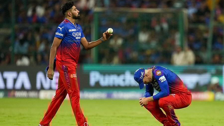 <div class="paragraphs"><p>Royal Challengers Bengaluru captain Faf du Plessis and Mohammed Siraj during the Indian Premier League (IPL) 2024</p></div>