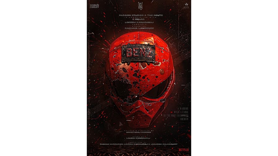 <div class="paragraphs"><p>Benz poster shared by&nbsp;Lokesh Kanagaraj.</p></div>