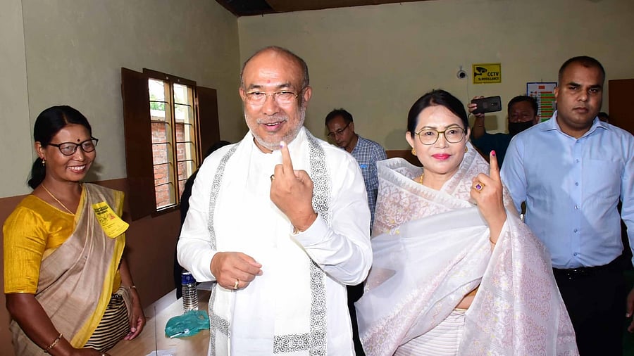 <div class="paragraphs"><p> Manipur CM&nbsp;N Biren Singh.</p></div>