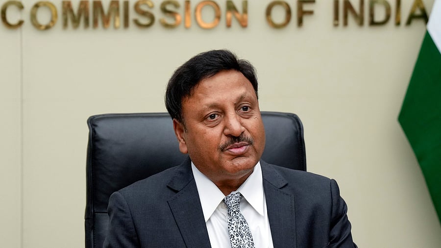 <div class="paragraphs"><p>Chief Election Commissioner Rajiv Kumar.</p></div>