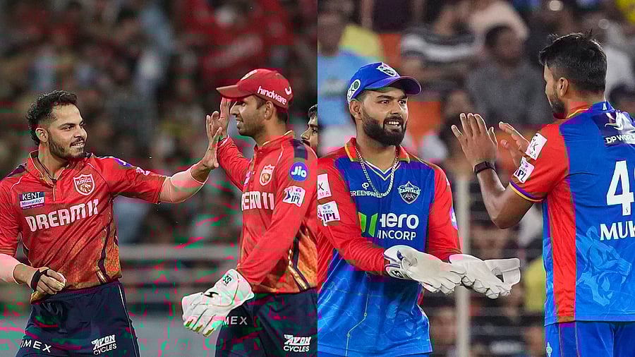 <div class="paragraphs"><p>Players from PBKS (L) and GT (R) are seen in this collage.</p></div>