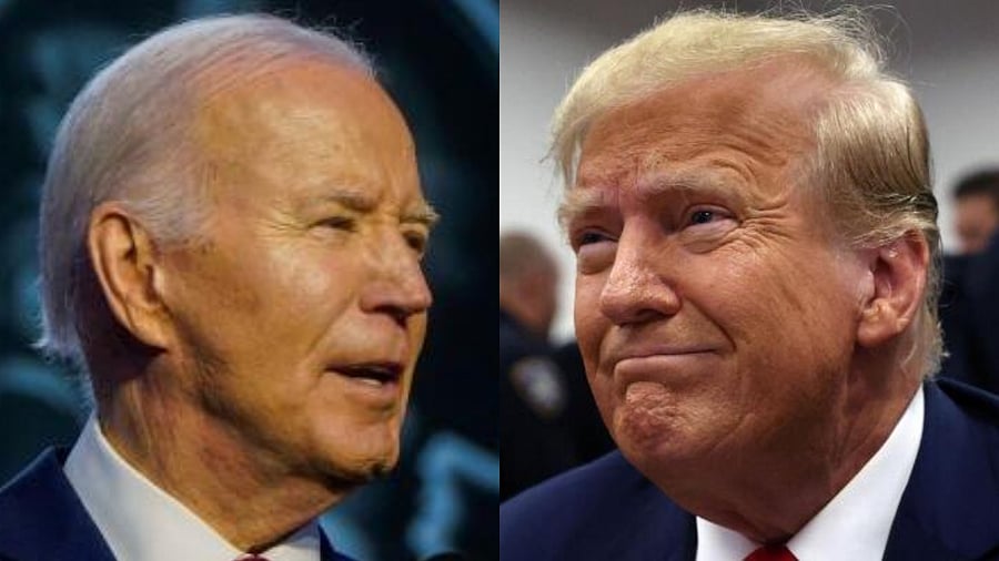 <div class="paragraphs"><p>Joe Biden(L) and Donald Trump(R)</p></div>
