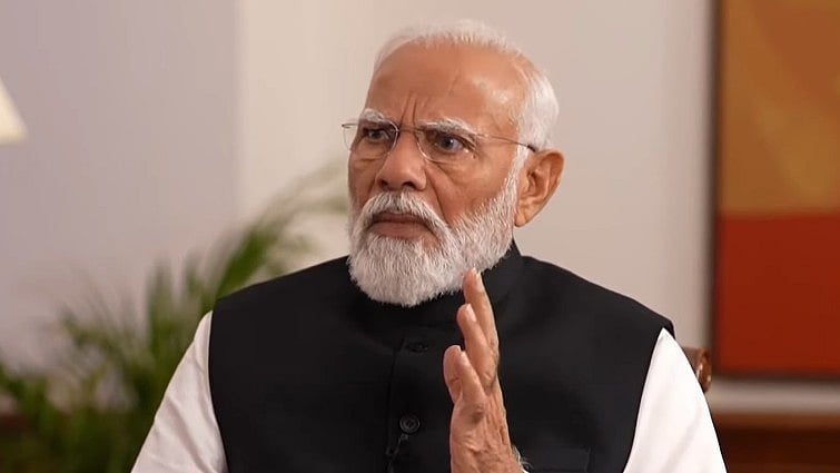<div class="paragraphs"><p>Prime Minister Narendra&nbsp;Modi during an TV interview.&nbsp;</p></div>