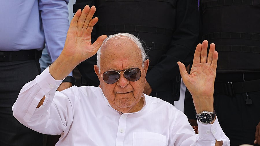 <div class="paragraphs"><p> J&K NC chief Farooq Abdullah </p></div>