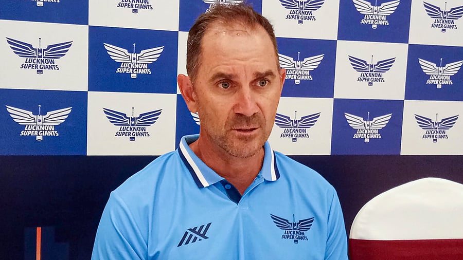 <div class="paragraphs"><p>Lucknow Super Giants head coach Justin Langer speaks with the media ahead of the Indian Premier League (IPL) 2024, on Wednesday, March 20, 2024.</p></div>