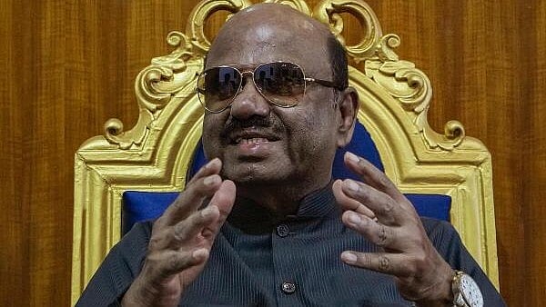 <div class="paragraphs"><p>West Bengal Governor C V Ananda Bosen at at the Raj Bhavan on Saturday, April 6, 2024.</p></div>