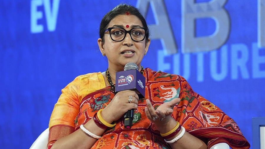 <div class="paragraphs"><p>Union minister Smriti Irani.</p></div>