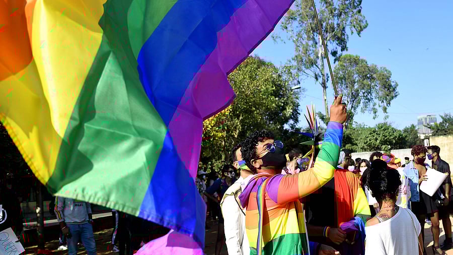 <div class="paragraphs"><p>File photo of queer community taking part in the annual Pride March from Freedom Park to Town Hall in Bengaluru</p></div>