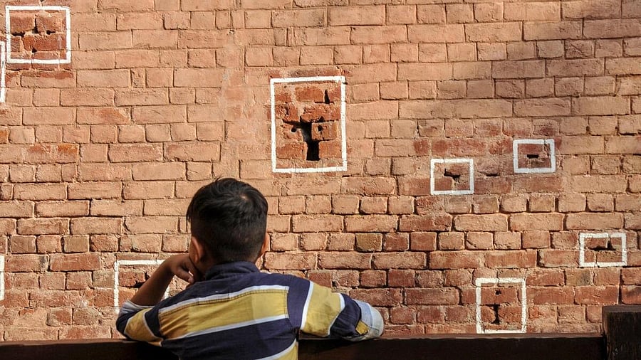 <div class="paragraphs"><p>People visit Jallianwala Bagh on the eve of 104-years of the Jallianwala Bagh Massacre, in Amritsar, Wednesday, April 12, 2023. The Jallianwala Bagh massacre, which took place on April 13, 1919, the Baisakhi day, after Brigadier-General Reginald Edward Harry Dyer ordered 50 British Indian Army soldiers to open fire on a crowd marks one of the darkest moments in Indian history.</p></div>